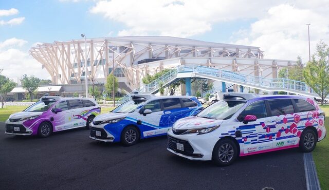 本実証で用いる自動運転車両のイメージ