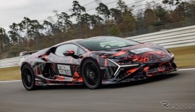 ランボルギーニ『レヴエルトSV』がホッケンハイムリンクで市販車最速ラップ