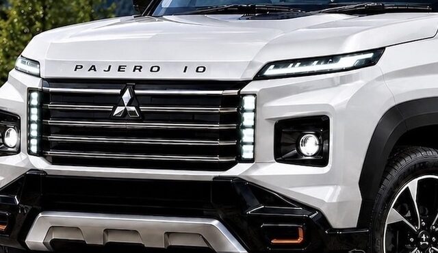 三菱 パジェロ io 後継モデルの予想CG