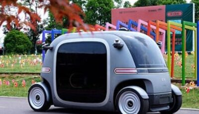 AI自動運転バス「RoboBus」