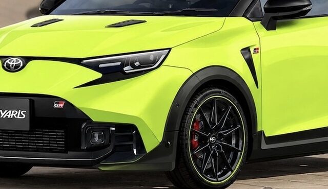 トヨタ ヤリス 次期型の予想CG