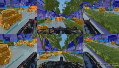 自動ラベリング機能の例