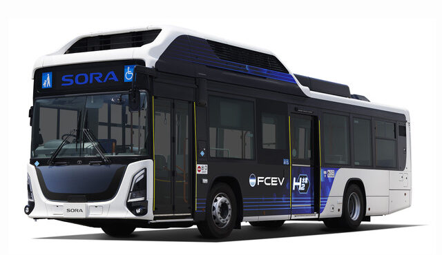 トヨタの新型燃料電池(FC)路線バス『SORA』