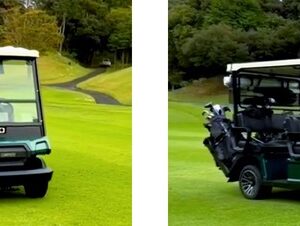 自動運転ゴルフカート